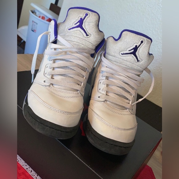 AIR JORDAN 5 RETRO 'CONCORD' - Picture 2 of 3